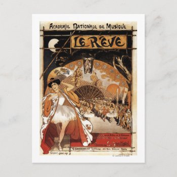 Le Reve Ballet Performance Opera House Postcard by LanternPress at Zazzle