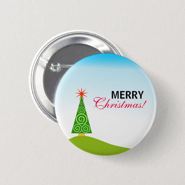 Le Sapin Button (Front & Back)