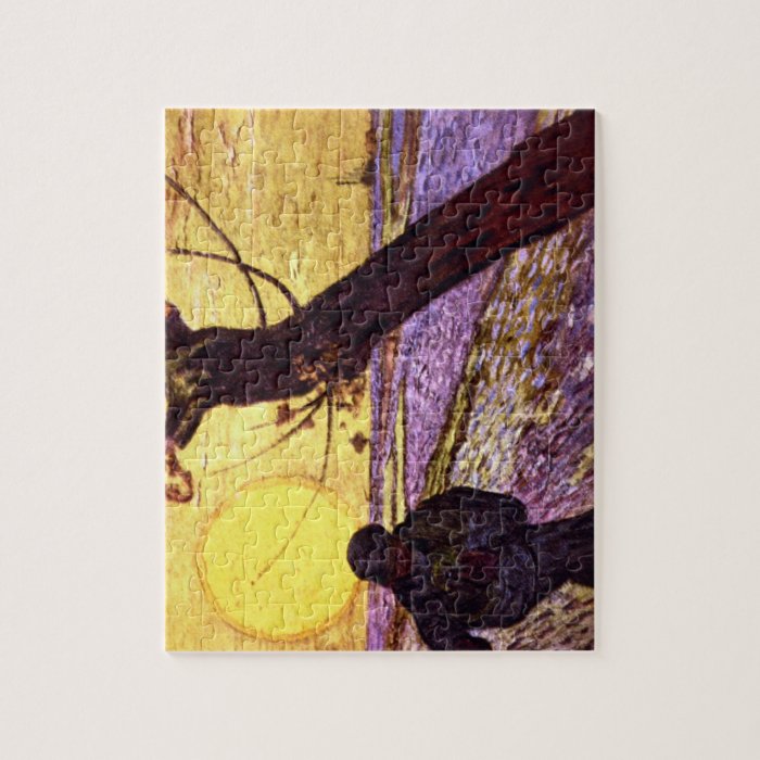 Le Semeur by Vincent Willem van Gogh Puzzle