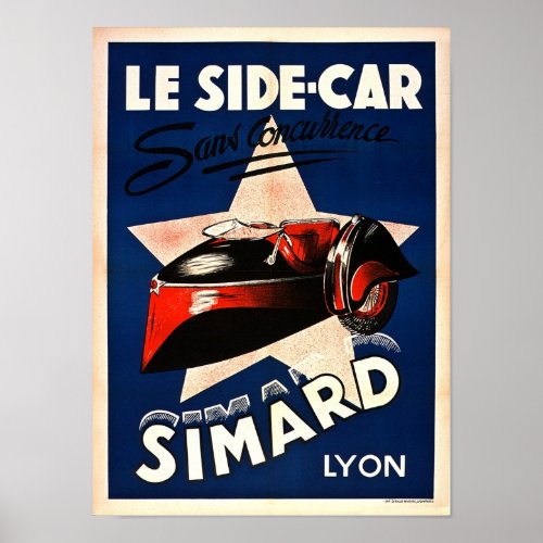 Le Side Car Poster