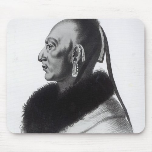 Le Soldat du Chene an Osage Chief Mouse Pad