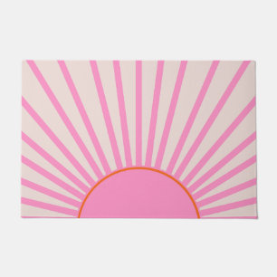 Le Soleil 01 Sun Pink Sunshine Doormat