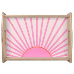 Le Soleil 01 Sun Pink Sunshine Serving Tray
