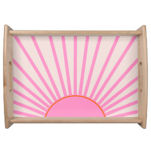 Le Soleil 01 Sun Pink Sunshine Serving Tray