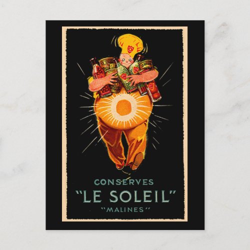 Le Soleil Conserves Postcard