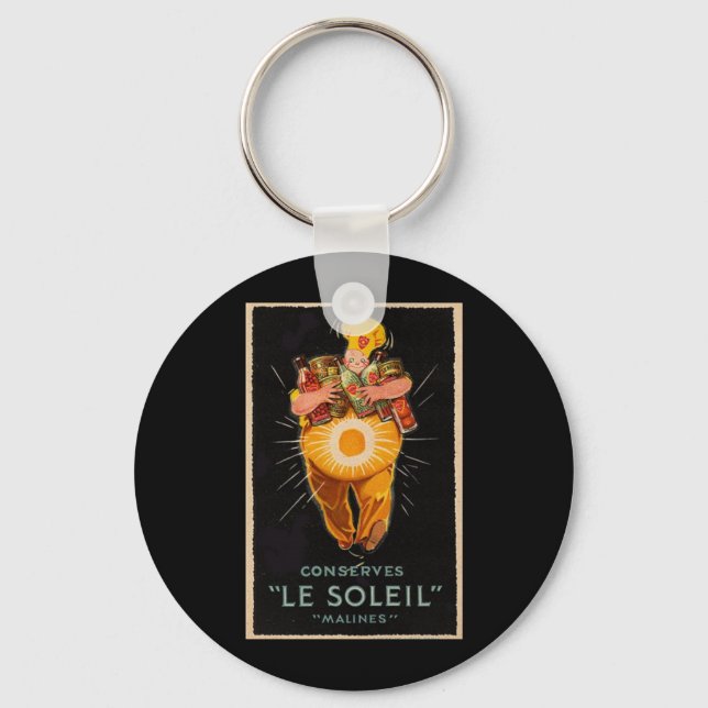 Le Soleil Keychain (Front)