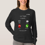 Le Togo Calls Me Faut Que I&#39;m Going There Phone Sc T-Shirt