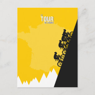 Le Tour De France Postcard