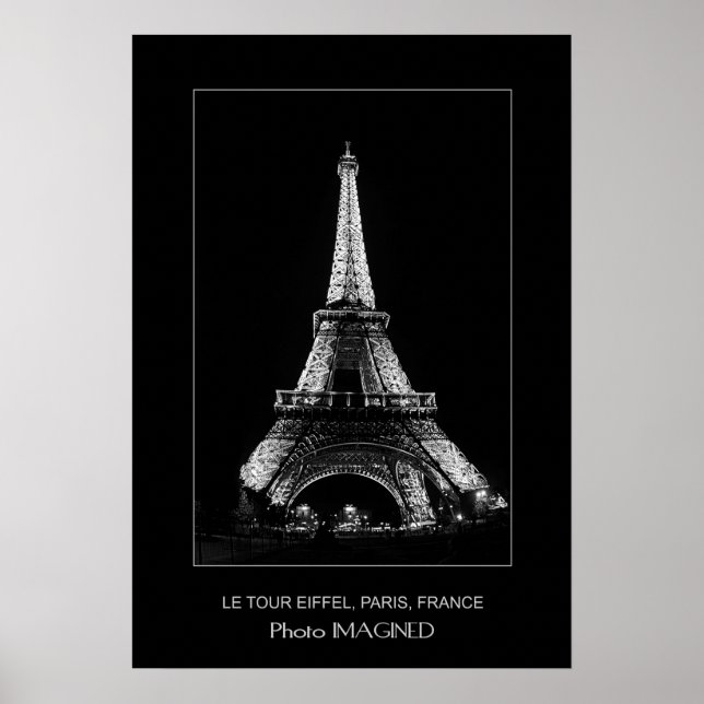 LE TOUR EIFFEL, PARIS, FRANCE POSTER (Front)