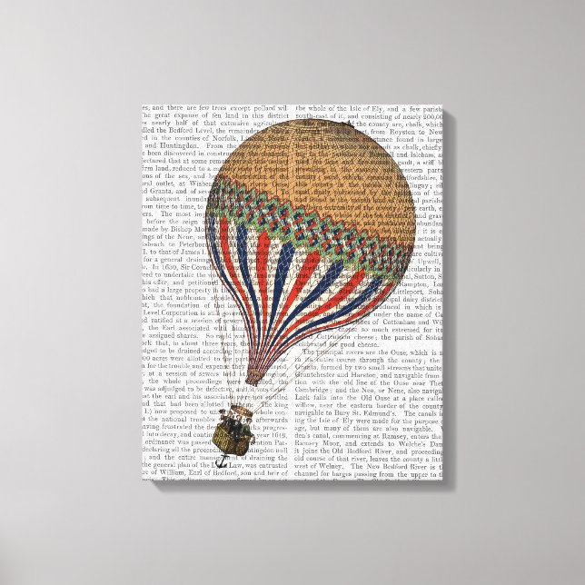 Le Tricolore Canvas Print (Front)