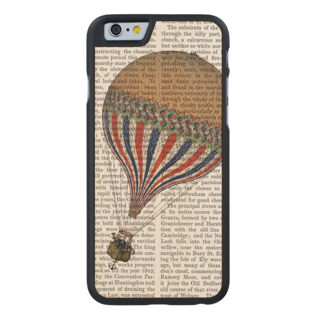 Le Tricolore Carved Wood iPhone Case (Back)
