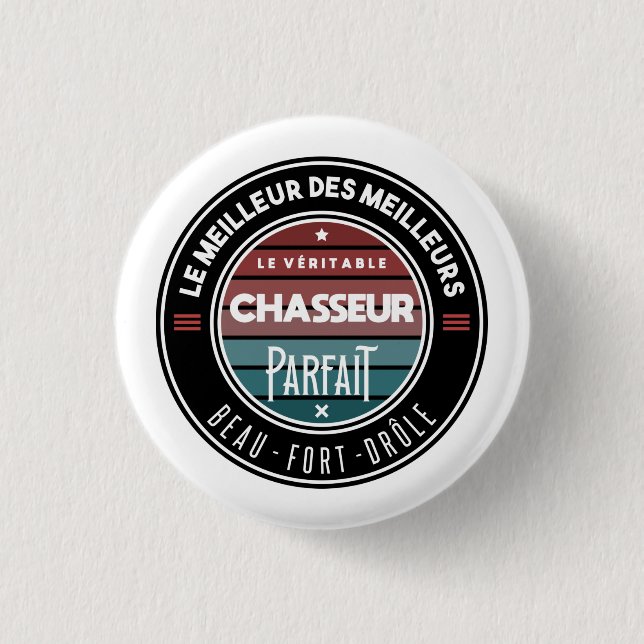 Le véritable chasseur parfait button (Front)
