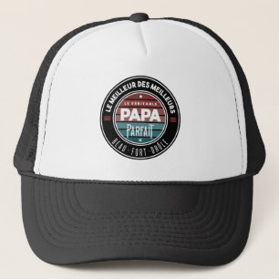 Le véritable papa parfait trucker hat