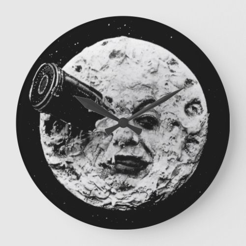 Le Voyage dans la Lune A Trip to the Moon Melies Large Clock