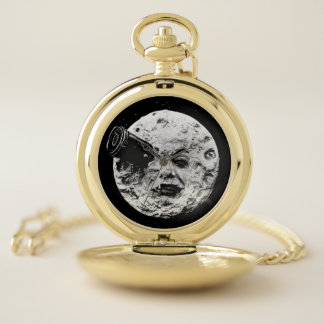 Le Voyage dans la Lune (A Trip to the Moon) Melies Pocket Watch