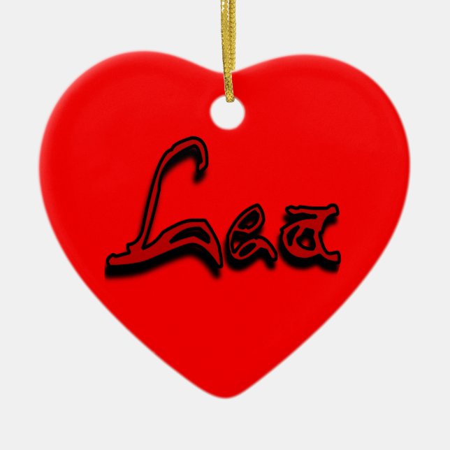 Lea Ornament (Front)