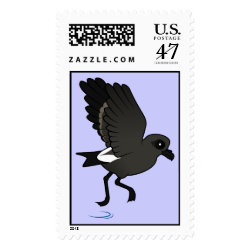 Leach's Storm Petrel (flutter) Large Stamp 2.5