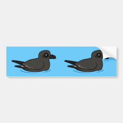 Leach's Storm Petrel (swim) Bumper Sticker