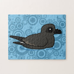 Leach's Storm Petrel (swim) 10x14 Photo Puzzle