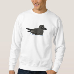 Leach's Storm Petrel (swim) Men's Basic Sweatshirt