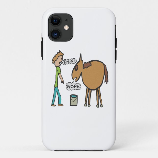 Lead A Horse To Water Case-Mate iPhone Case (Back)