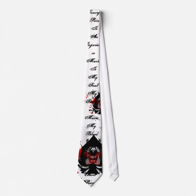 lead and aces, lead and aces - Cus... - Customized Neck Tie (Front)