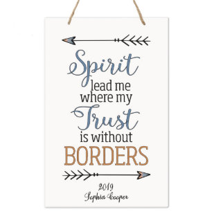 Lead Me Inspiring Graduate’s Wooden Wall Sign