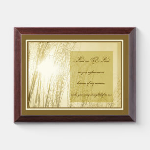 Lead Me Plaque