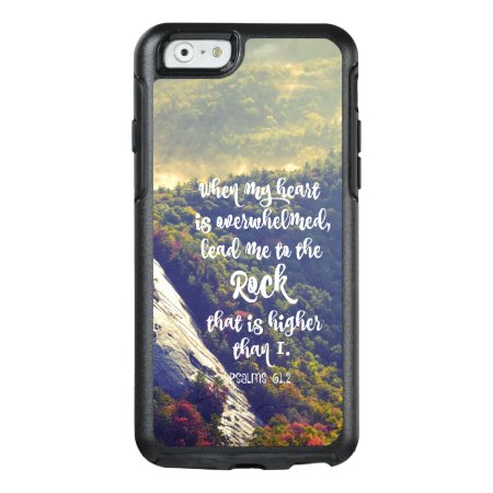 Lead Me To The Rock Bible Verse Otterbox Iphone 6/6s Case
