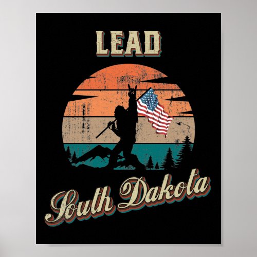 Lead South Dakota Poster