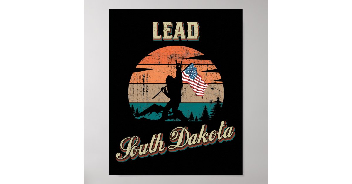 Lead South Dakota Poster Zazzle