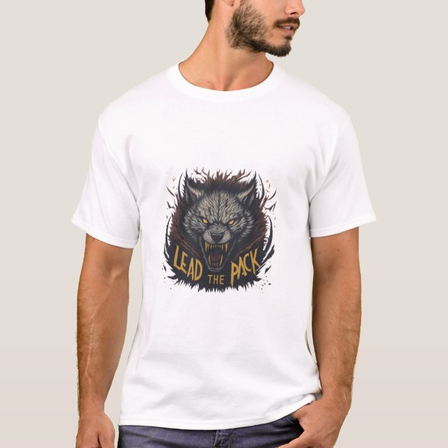 Lead the pack T-Shirt (Front)