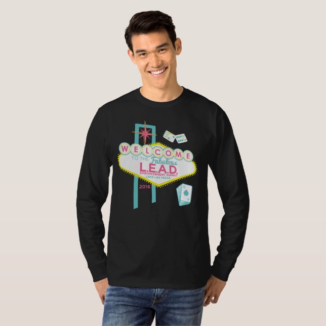 LEAD Unisex L/S Crew Neck T-Shirt (Front Full)