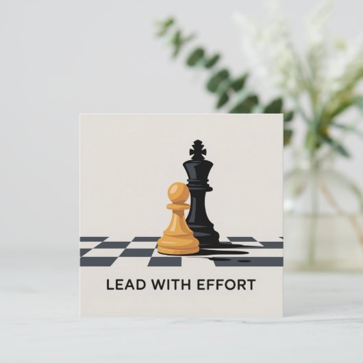 Lead With Effort (Standing Front)