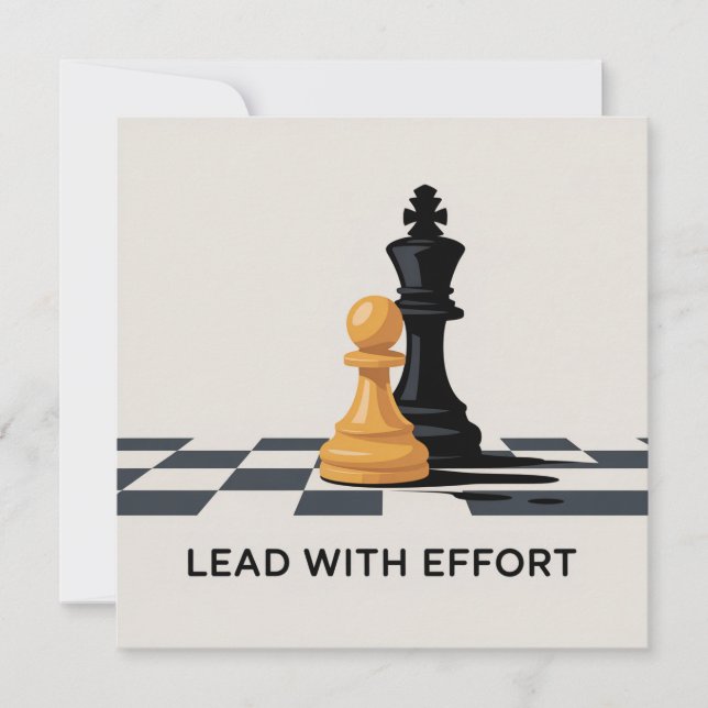 Lead With Effort Invitation (Front)