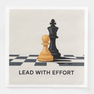 Lead With Effort Paper Dinner Napkins