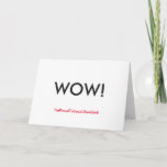 Lead With Your Appreciation! Thank You Card at Zazzle