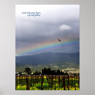 Lead with Your Heart. Life Will Follow Poster