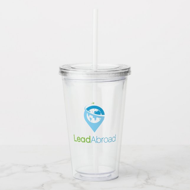 LeadAbroad tumbler (Front)