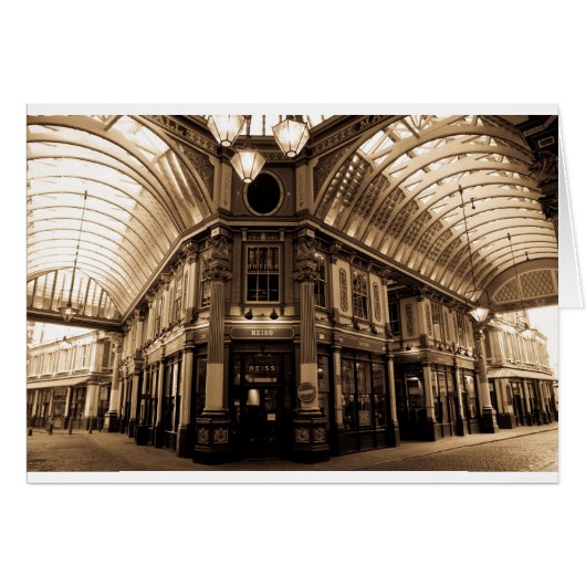 leadenhall market antique look Image Cards (Front Horizontal)