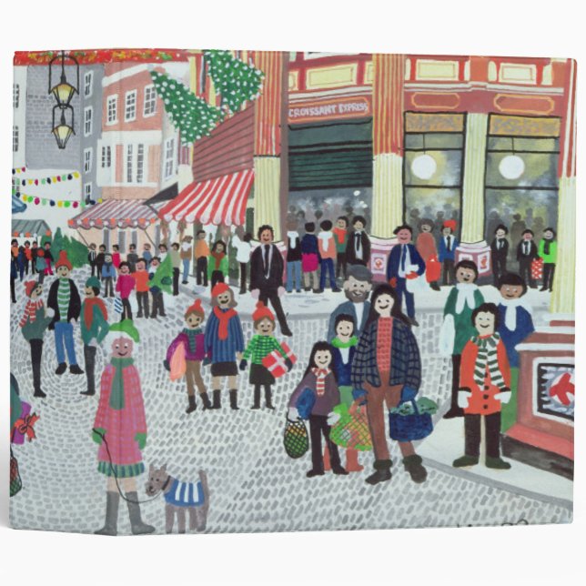 Leadenhall Market London 3 Ring Binder (Front/Spine)