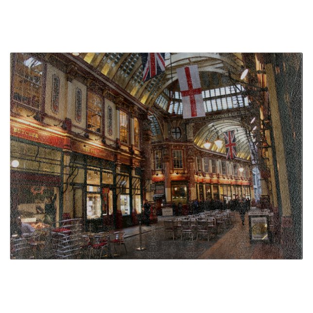 Leadenhall Market London Cutting Board (Front)