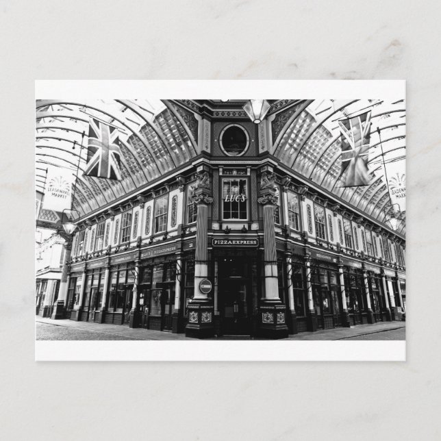 Leadenhall Market London Postcard (Front)