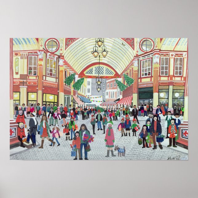 Leadenhall Market London Poster (Front)