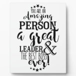 leader boss thank you plaque leader boss thank you plaque