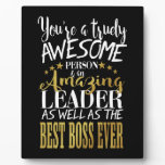 leader boss thank you plaque leader boss thank you plaque