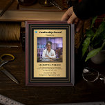 Leader Employee Recognition Leadership Custom Award Plaque<br><div class="desc">Leader Employee Recognition Leadership Custom Award Plaque for your employees, volunteers and anyone deserving in your community. Replace info with your information and photograph. Great to use for Award ceremonies or just to thank someone for their service. You can make it a gift for that special person in your life....</div>