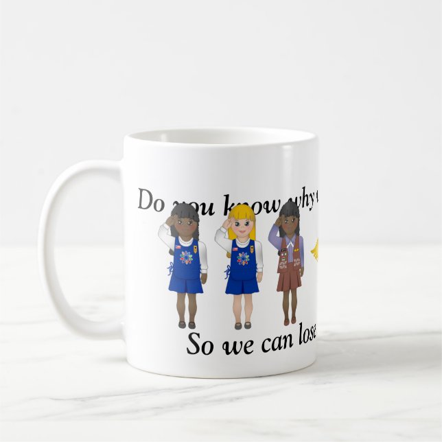 Leader Humor Coffee Mug (Left)