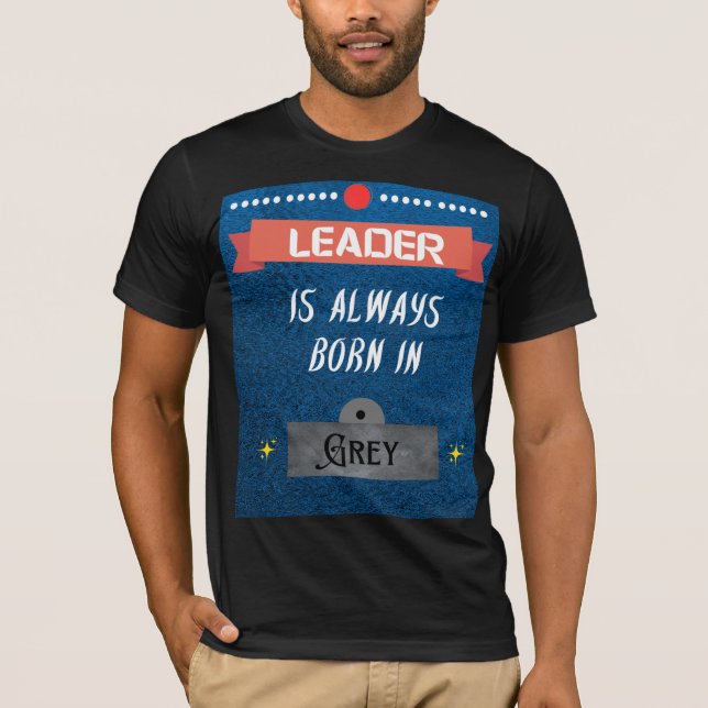 Leader Men's Custom T-Shirt (Front)