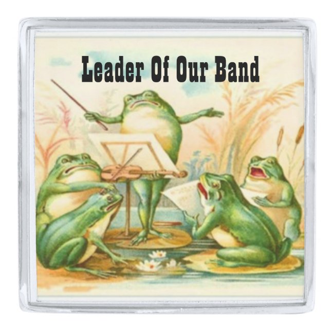 Leader Of Our Band Lapel Pin (Front)
